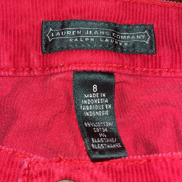 Ralph Lauren. Size 8. Excellent Condition. Red. Warm. Comfortable - Picture 2 of 5